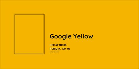 Why is Google yellow?