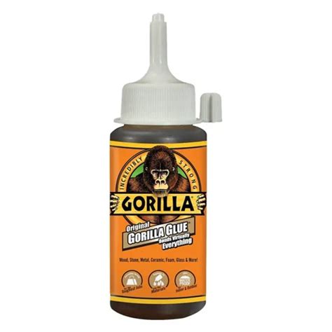 Why is Gorilla Glue so hard to squeeze out?
