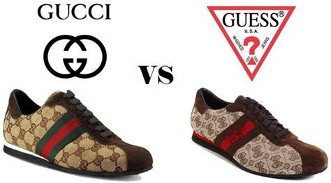 Why is Guess and Gucci the same?