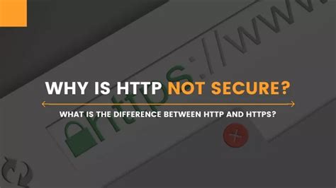 Why is HTTP not good?