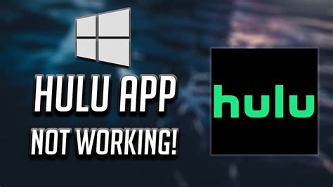 Why is Hulu not working on?