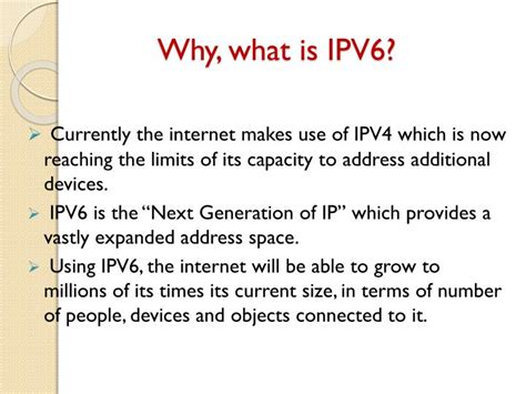 Why is IPv6 never used?