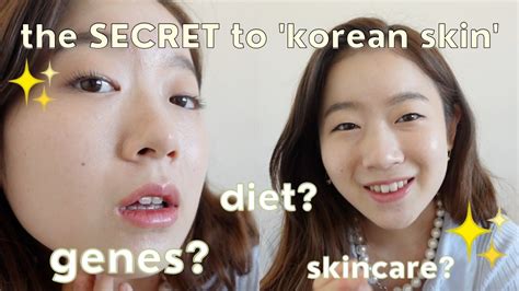 Why is Koreans skin so flawless?
