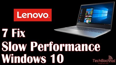 Why is Lenovo laptop so slow?