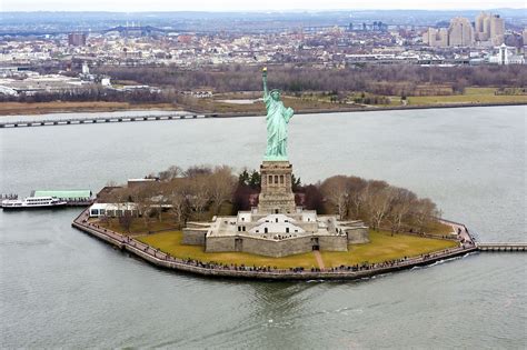 Why is Liberty Island famous?