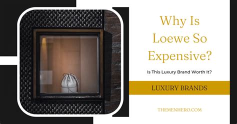 Why is Loewe expensive?