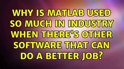 Why is MATLAB so powerful?
