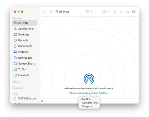 Why is Mac not accepting AirDrop?