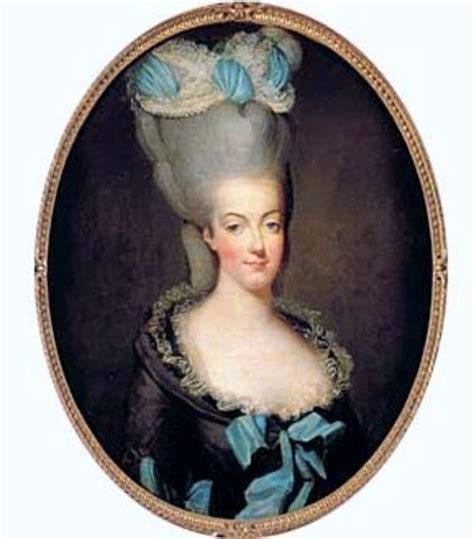 Why is Marie Antoinette's hair white?