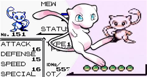 Why is Mew in Pokemon Red?