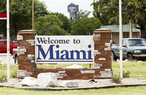 Why is Miami OK pronounced Miami?