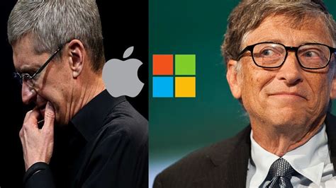 Why is Microsoft beating Apple?