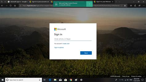 Why is Microsoft edge using my webcam?