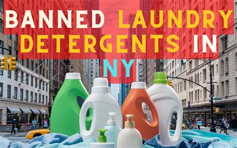 Why is NY banning laundry detergent?