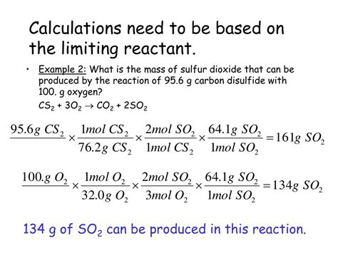 Why is O2 a limiting reactant?