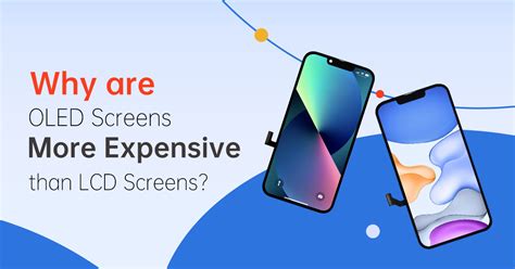 Why is OLED more expensive than LCD?