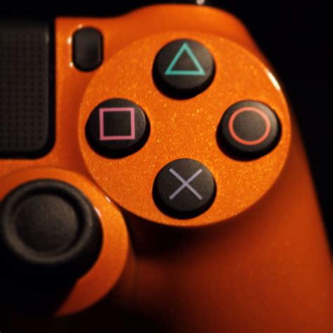 Why is PS4 controller orange?