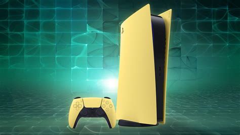 Why is PS5 yellow?