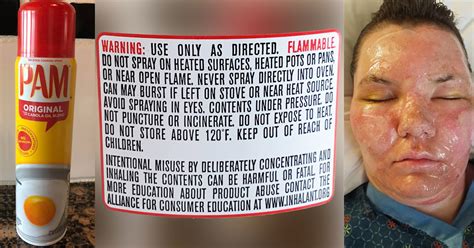 Why is Pam cooking spray flammable?