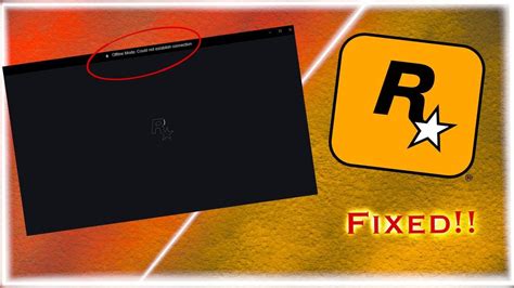 Why is Rockstar launcher in offline mode?