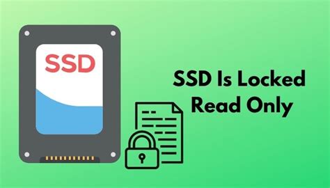 Why is SSD read only?