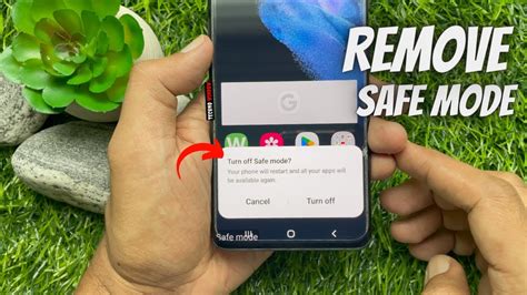 Why is Safe Mode not turning off Samsung?