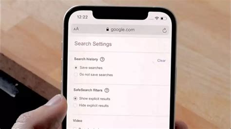 Why is SafeSearch on Iphone?