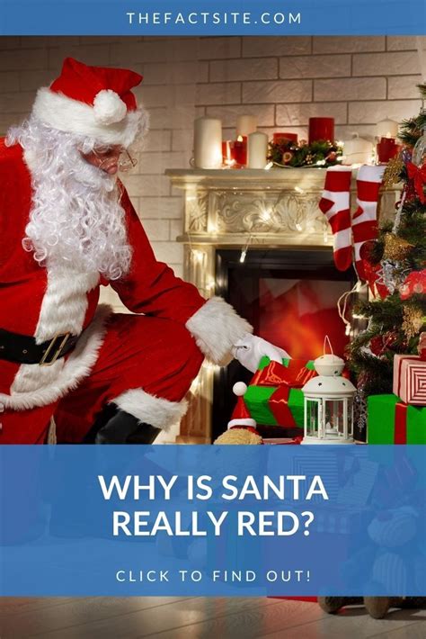 Why is Santa red in America?
