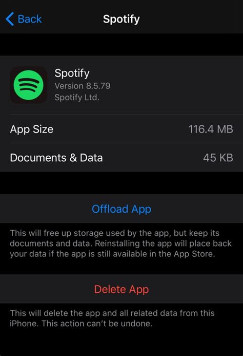 Why is Spotify 10GB?