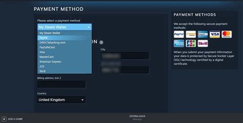 Why is Steam not letting me use PayPal?