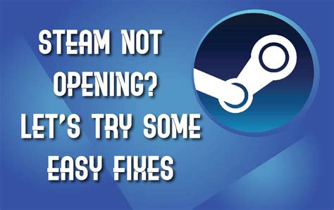 Why is Steam not opening?