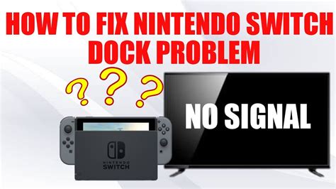 Why is Switch dock not working?