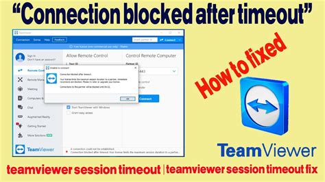 Why is TeamViewer blocked?