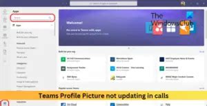 Why is Teams profile picture not updating for others?