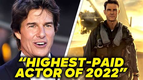 Why is Tom Cruise paid so much?