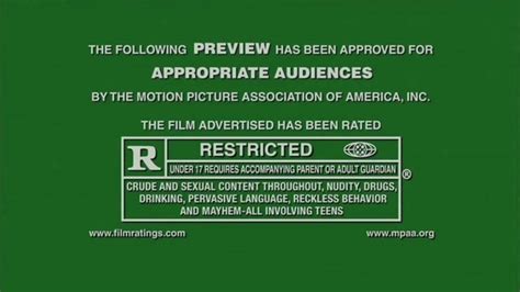 Why is US Rated R?