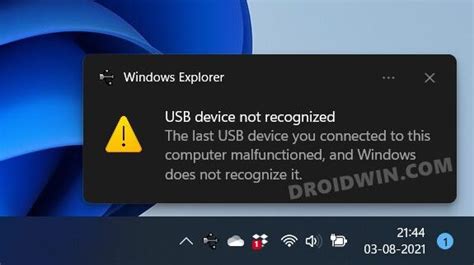 Why is USB to HDMI not detected Windows 11?
