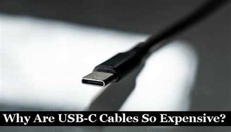 Why is USB-C so expensive?