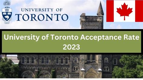 Why is University of Toronto acceptance rate so high?