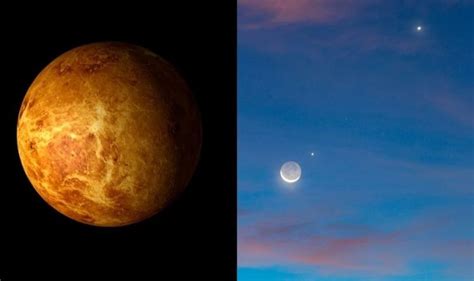 Why is Venus next to the moon?
