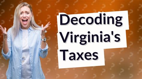 Why is Virginia tax so high?