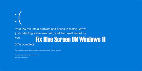 Why is Windows 11 blue screen?