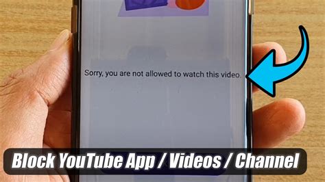 Why is YouTube blocked on my phone?