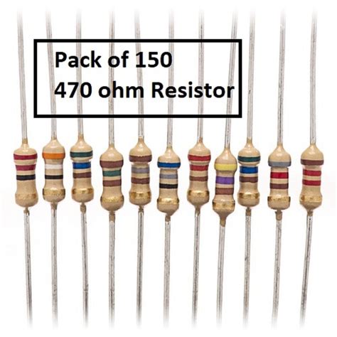 Why is a 470 ohm resistor used?