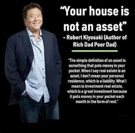 Why is a house not an asset?