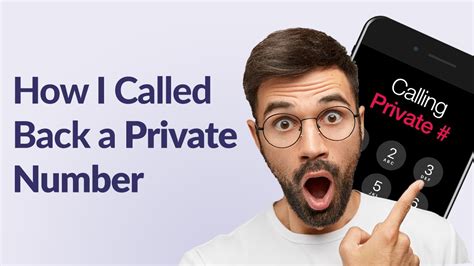 Why is a private number calling me?