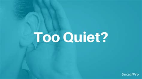 Why is a quiet room so loud?