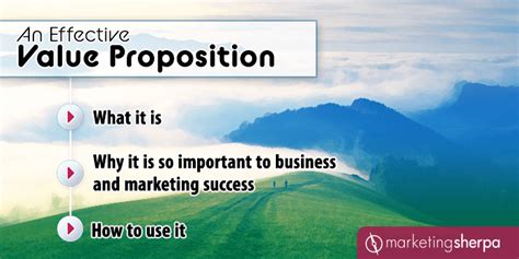 Why is a value proposition important?