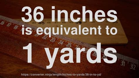 Why is a yard 36 inches?