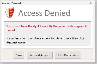 Why is access denied on my phone?